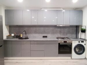 Virtuvės komplektas ASN GM3 – 300cm Skandinaviškas stilius 26