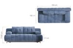 Sofa – lova WEH119 Skandinaviškas stilius 15