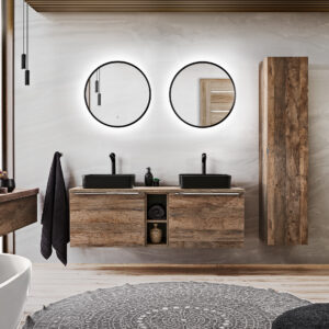 Vonios baldų komplektas SAAŽ41 140cm Modernus stilius