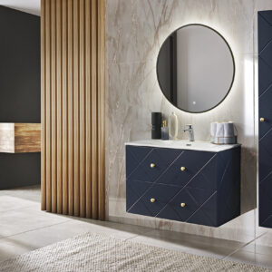 Vonios baldų komplektas ELBL 90 CM Modernus stilius