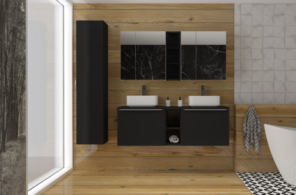 Vonios baldų komplektas SAFEBL 140CM Modernus stilius 4