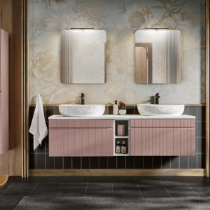 Vonios baldų komplektas ICROS 180-1 Modernus stilius