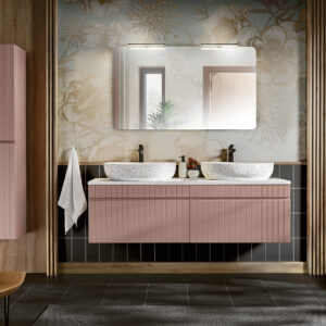 Vonios baldų komplektas ICROS 160-1 Modernus stilius