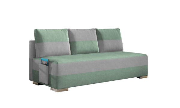 Sofa – lova Atila Virtuvės kolekcija GALA ASPEN PILKAS 3
