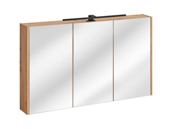 MADERA 843 Spintelė su 3D veidrodžiu / Veidrodinė spintelė 3D 120CM CU-COC-834012 FSC Mix 70% Vonios baldai COMAD 9