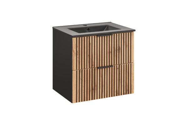 SET-XIL LAVA BLACK 60cm Vonios baldai COMAD 4
