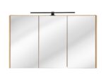 MADERA 843 Spintelė su 3D veidrodžiu / Veidrodinė spintelė 3D 120CM CU-COC-834012 FSC Mix 70% Vonios baldai COMAD 15