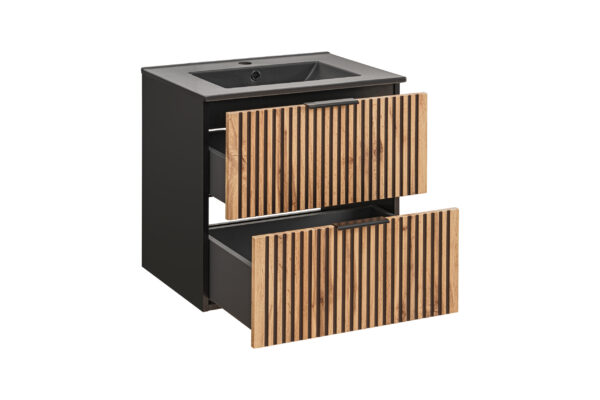 SET-XIL LAVA BLACK 60cm Vonios baldai COMAD 5