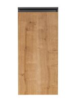 MONAKO GREY OAK 811 žema spintelė su skalbinių krepšiu 1D / Žema spintelė su skalbinių krepšeliu 40cm 1D Vonios baldai COMAD 14