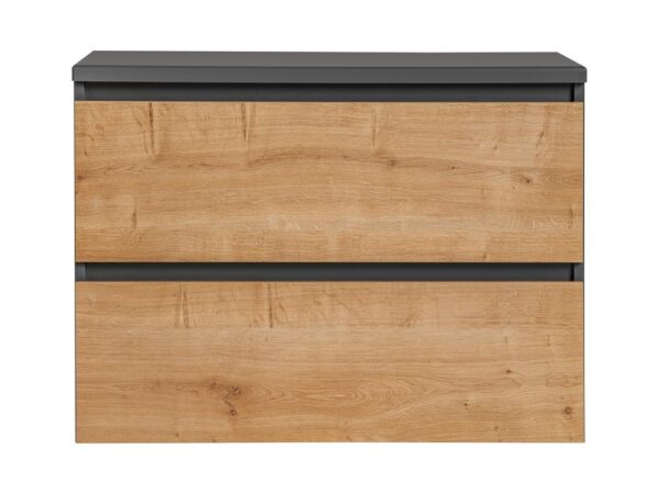 MONACO GREY OAK 821 Spintelė p.um 2 S / Spintelė uw 2 Dr 80 CM – CU-COC-834012 FSC MIX 70 % Vonios baldai COMAD 9