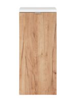 CAPRI OAK 811A žema spintelė su skalbinių krepšeliu. CU-COC-834012 Vonios baldai COMAD 12