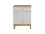 SAMOA WHITE 851 – reguliuojama spintelė 60 cm CU-COC-834012 FSC MIX 70% Vonios baldai COMAD 10
