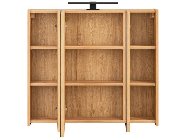 MADERA 841 Spintelė su 3D veidrodžiu / Veidrodinė spintelė 3D 80CM CU-COC-834012 FSC Mix 70% Vonios baldai COMAD 10