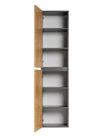 MONACO GREY OAK 800 Aukšta kolona 2 D / Aukšta spintelė 2 D 40CM – CU-COC-834012 FSC MIX 70% Vonios baldai COMAD 12