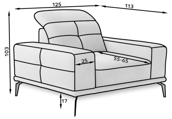 Fotelis Torrense Chairs & Recliners 7