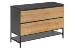 MONACO GREY OAK 823 Spintelė p.um 2S / Spintelė uw 2Dr 120CM – CU-COC-834012 FSC MIX 70% Vonios baldai COMAD 12