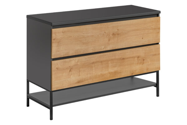 MONACO GREY OAK 823 Spintelė p.um 2S / Spintelė uw 2Dr 120CM – CU-COC-834012 FSC MIX 70% Vonios baldai COMAD 7