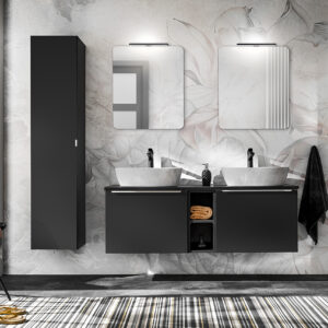 SET-SFBL B 140CM UN. ANNA MH 1 A1 Vonios baldai COMAD