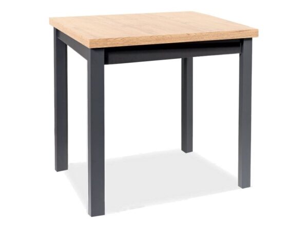 ADOMO STALAS, ARTISAN OAK / BLACK 90×65 Stalai 3