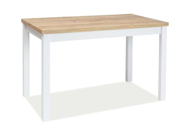 ADAM TABLE GOLDEN OAK CRAFT / WHITE MATT 100×60 Stalai 3