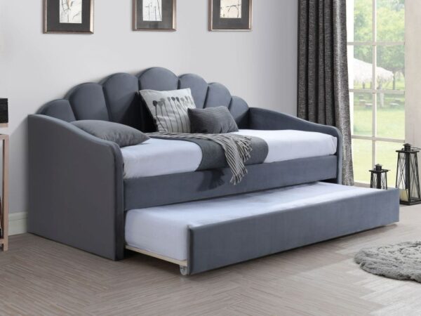 BELLA VELVET LOVA 90X200 GREY BLUVEL 14 Lovos 3