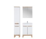 SET-BW LAVA 60CM BALI WHITE 840 Vonios baldai COMAD 7