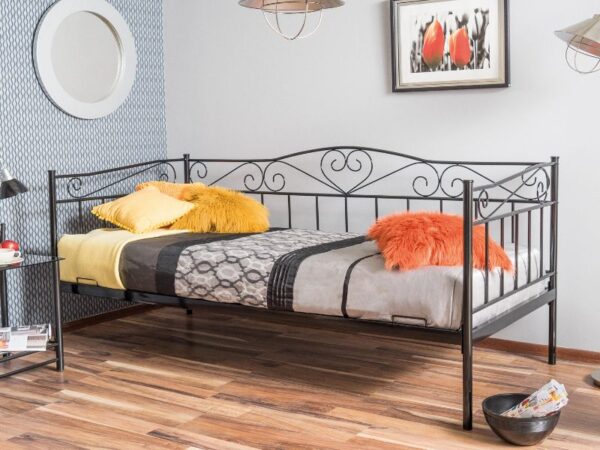 BIRMA LOVA 90X200 JUODA Lovos 3