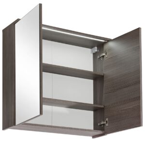 COSMO 2/ COSMO – 841 WHITE/AVOLA veidrodinė spintelė 80cm/ veidrodinė spintelė 80cm Vonios baldai COMAD 3