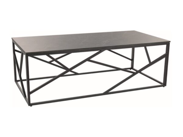 ESCADA A III BENCH GREY MARMRE EFECT/BLACK 120X60 kavos staliukai 3