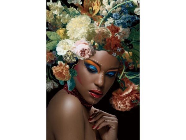 OBRAZ FLOWER WOMAN I 80X120 3