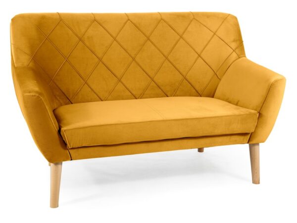 KIER 2 VELVET CURRY BLUVEL 68 / BUKO SOFA Sofos 2 3