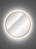 LED GOLD MIRROR HESTIA FI600 / LED GOLD MIRROR Vonios baldai COMAD 10