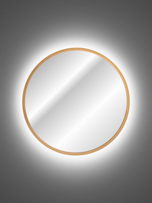 LED GOLD MIRROR HESTIA FI800 / LED GOLD MIRROR Vonios baldai COMAD 8