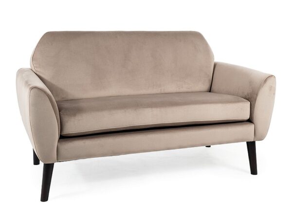 MENA VELVET C SOFA.BLUVEL 40 / WENGE Sofos 2 3