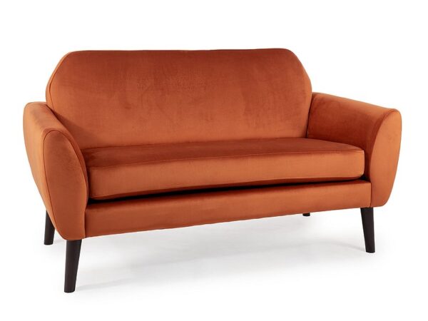 MENA VELVET CYNAMON BLUVEL 4215 / WENGE SOFA Sofos 2 3