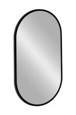 BLACK LED MIRROR APOLLO 900/500 / LED BLACK MIRROR Vonios baldai COMAD 8