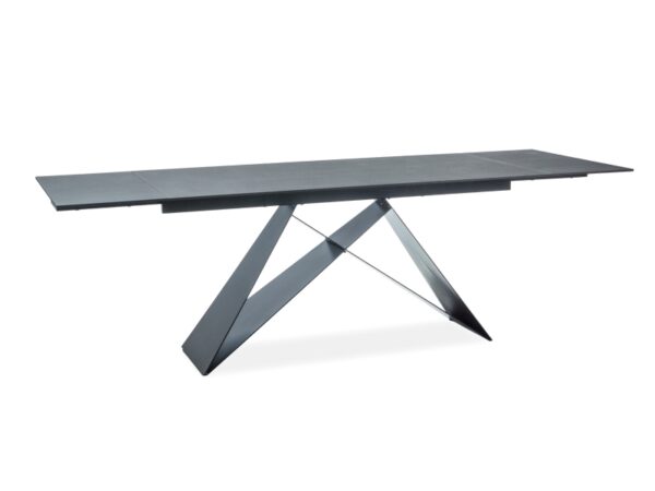 WESTIN I TABLE BLACK/MATT BLACK (160-240)X90 Stalai 3