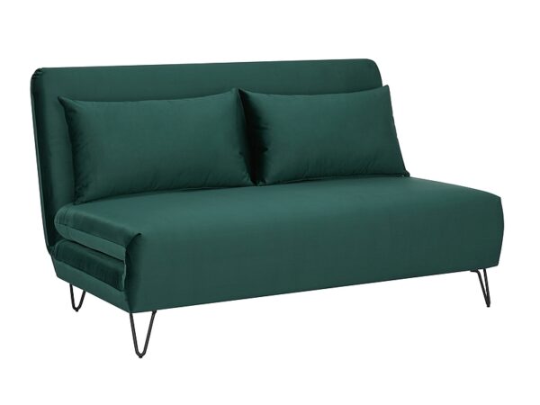 ZENIA VELVET SOFA GREEN TAP. 189/JUODAS Foteliai 3