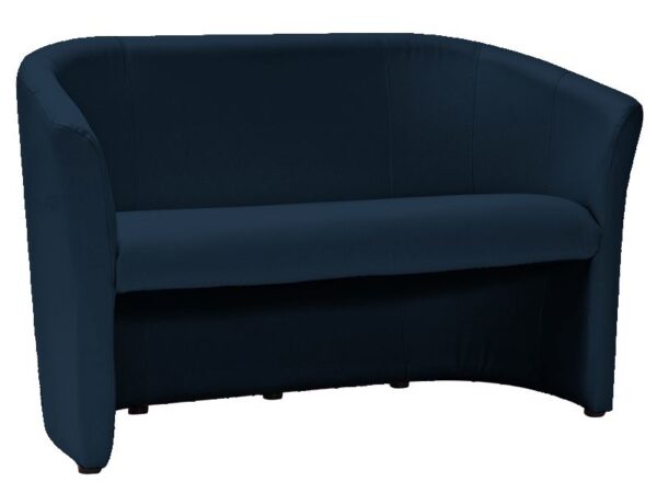 SOFA TM-2 NAVY BLUE EK-13 / WENGE Sofos 2 3