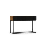 Avorio 120 Konsolinis staliukas Artisan Oak/Black Gloss Console table 8