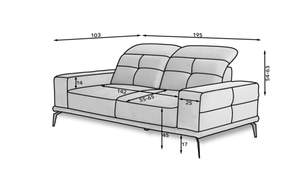 Sofa Torrense Sofa ELTAP 7