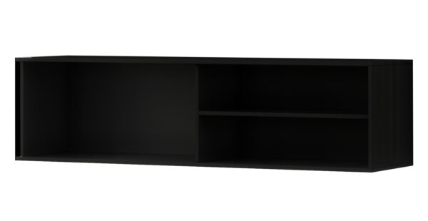 Meorati 150 pakabinama tv spintelė Black/Artisan Oak Tv staliukai EL 7