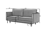 Sofa – lova Revi Sofa ELTAP 10